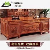 紅木家具 豪華大班臺 廠家直銷一件起批 紅木辦公桌 大班臺